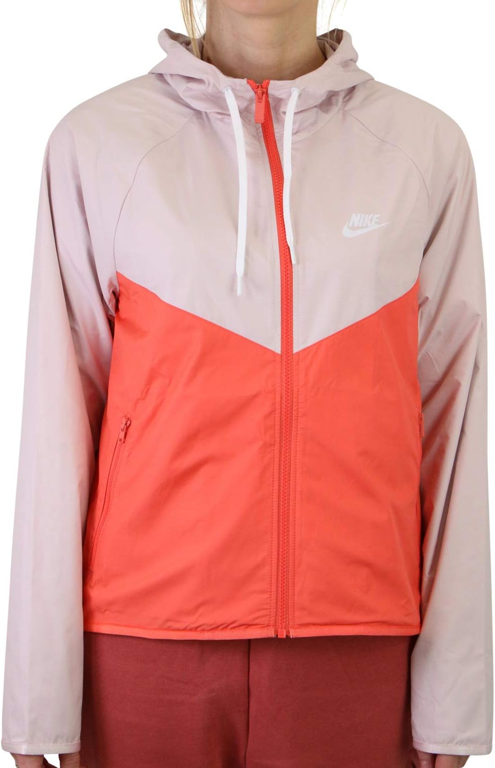 Nike Эпическая женская тренировочная куртка для бега, Barely Rose/Magic Ember/Egg White 
Nike Эпическая женская тренировочная куртка для бега, Barely Rose/Magic Ember/Egg White