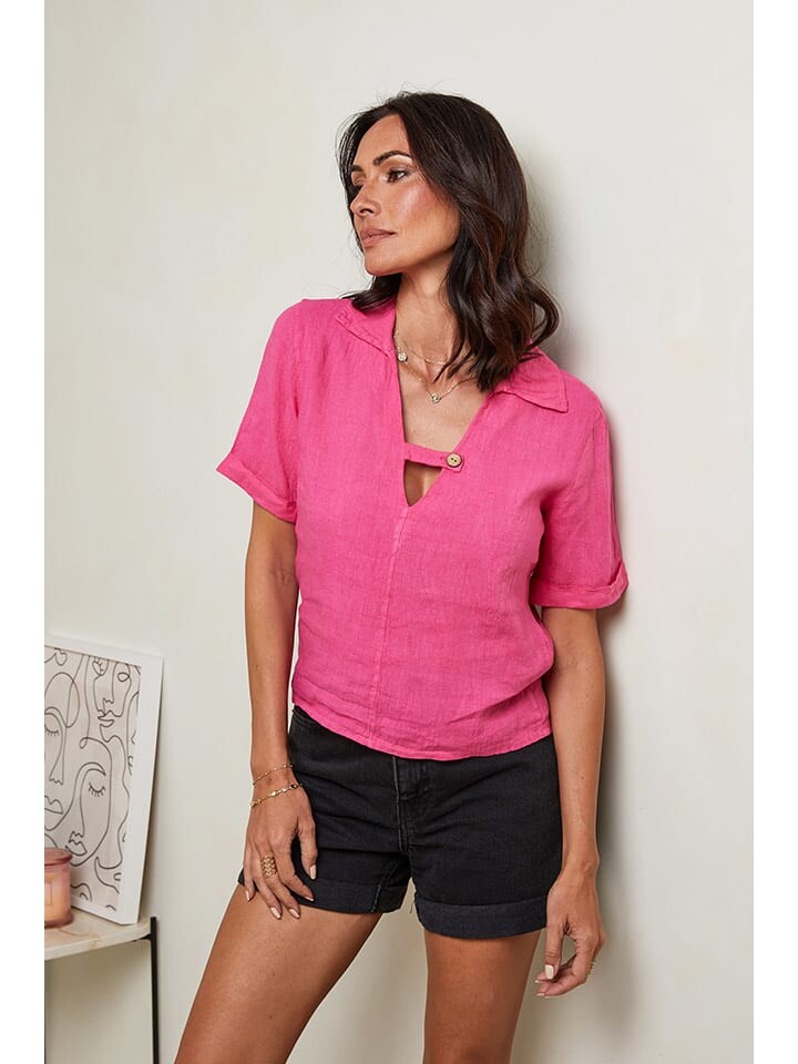 Блуза Le Monde du Lin, розовый
Блуза Le Monde du Lin, розовый