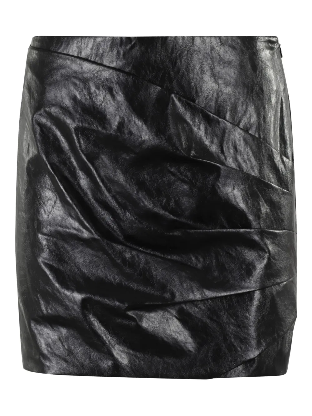 Мини-юбка с драпировкой и эффектом кожи Federica Tosi, черный
Мини-юбка с драпировкой и эффектом кожи Federica Tosi, черный