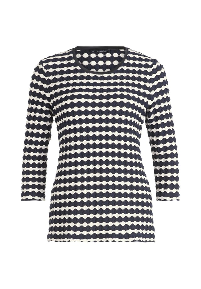 Базовая рубашка с круглым вырезом Betty Barclay, мультиколор
Базовая рубашка с круглым вырезом Betty Barclay, мультиколор