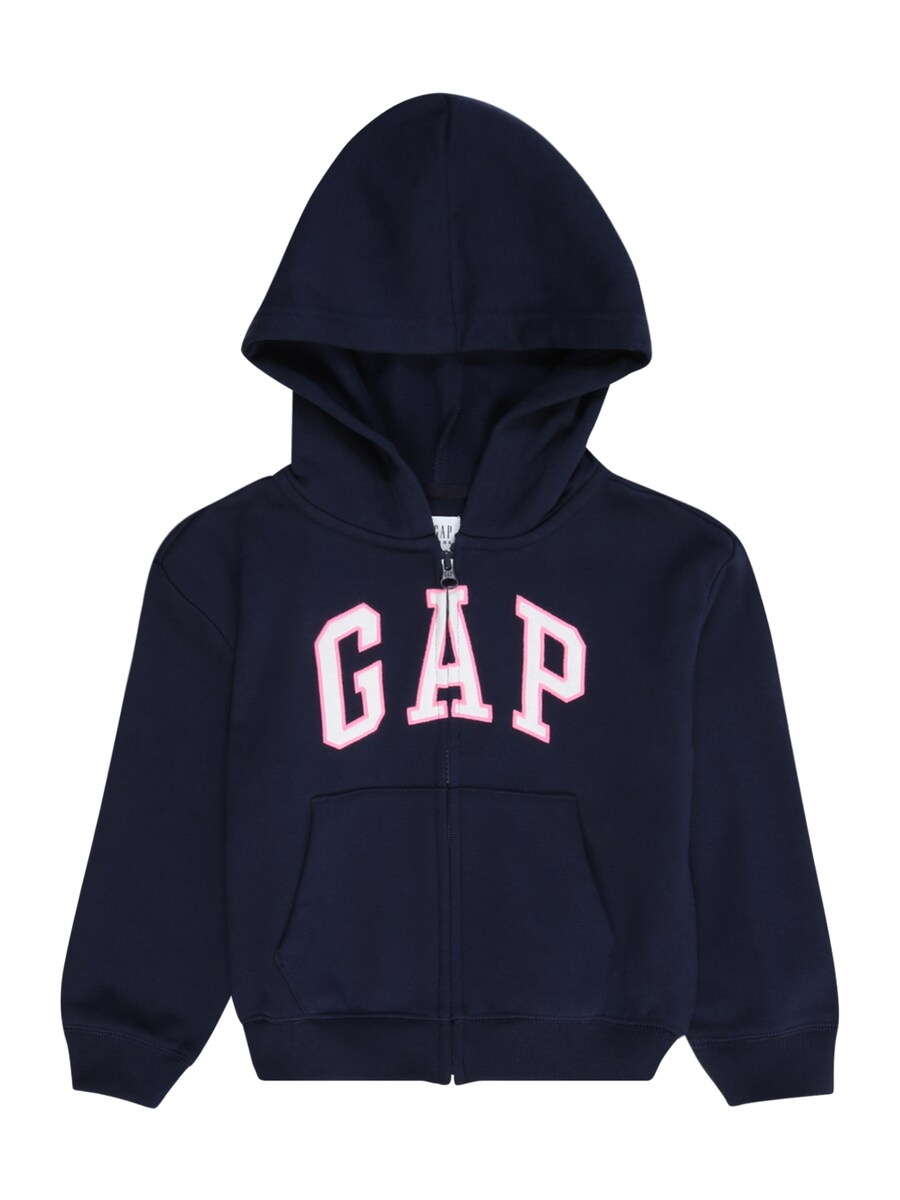 Толстовка с капюшоном на молнии GAP HERITAGE, темно-синий 
Толстовка с капюшоном на молнии GAP HERITAGE, темно-синий