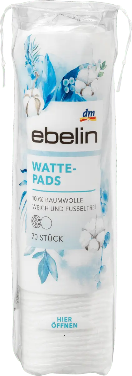 Ватные диски 70 шт. ebelin
Ватные диски 70 шт. ebelin