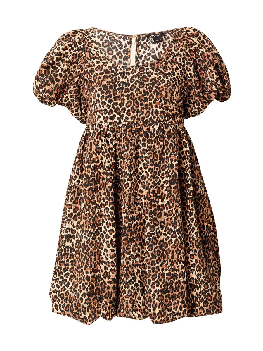Мини платье Monki Dress, коричневый 
Мини платье Monki Dress, коричневый
