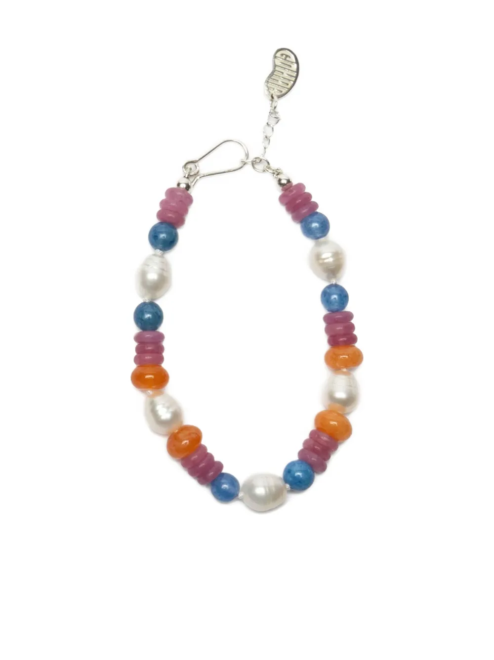 Браслет, украшенный жемчугом Gohar World, серебяный
Браслет, украшенный жемчугом Gohar World, серебяный