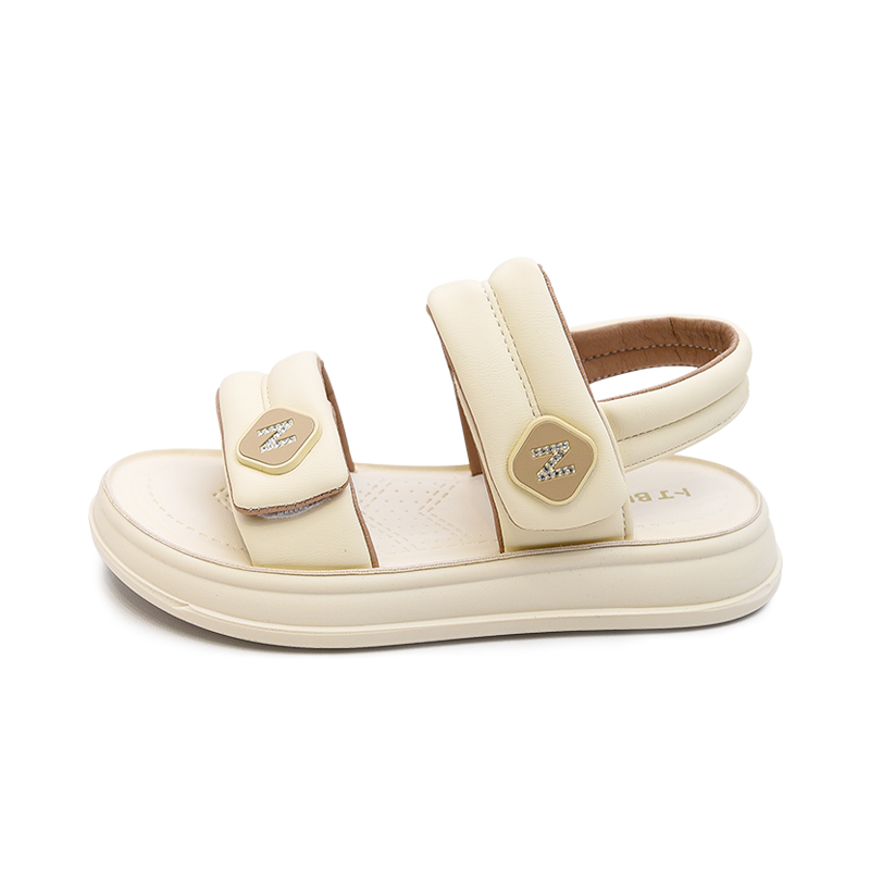 Детские сандалии с нескользящей амортизацией и низким верхом Budding, бежевый
Детские сандалии с нескользящей амортизацией и низким верхом Budding, бежевый