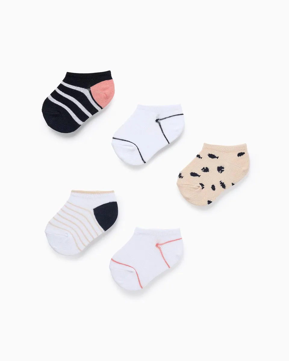 5 пар детских носков для мальчика однотонные/в полоску/с рисунком Zippy, мультиколор
5 пар детских носков для мальчика однотонные/в полоску/с рисунком Zippy, мультиколор