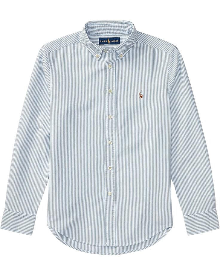 Рубашка Polo Ralph Lauren Kids Striped Cotton Oxford Shirt, цвет Light Blue Stripe
Рубашка Polo Ralph Lauren Kids Striped Cotton Oxford Shirt, цвет Light Blue Stripe