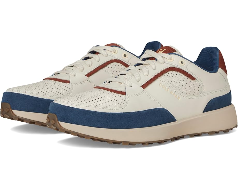 Кроссовки Cole Haan Grand Crosscourt Downtown Sneakers, цвет Ivory/Dark Cuoio/Light Sesame 
Кроссовки Cole Haan Grand Crosscourt Downtown Sneakers, цвет Ivory/Dark Cuoio/Light Sesame