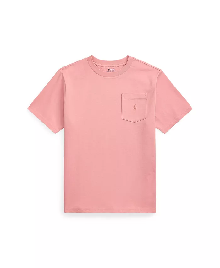Футболка с карманом Big Boys Polo Ralph Lauren, розовый
Футболка с карманом Big Boys Polo Ralph Lauren, розовый