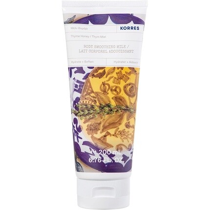Молочко для тела с тимьяном и медом 200мл, Korres
Молочко для тела с тимьяном и медом 200мл, Korres