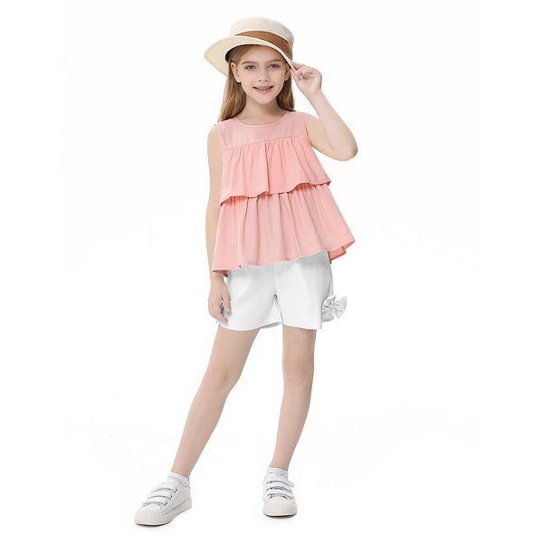 Детский топ без рукавов и шорты с карманами Maxxis Merch, White
Детский топ без рукавов и шорты с карманами Maxxis Merch, White