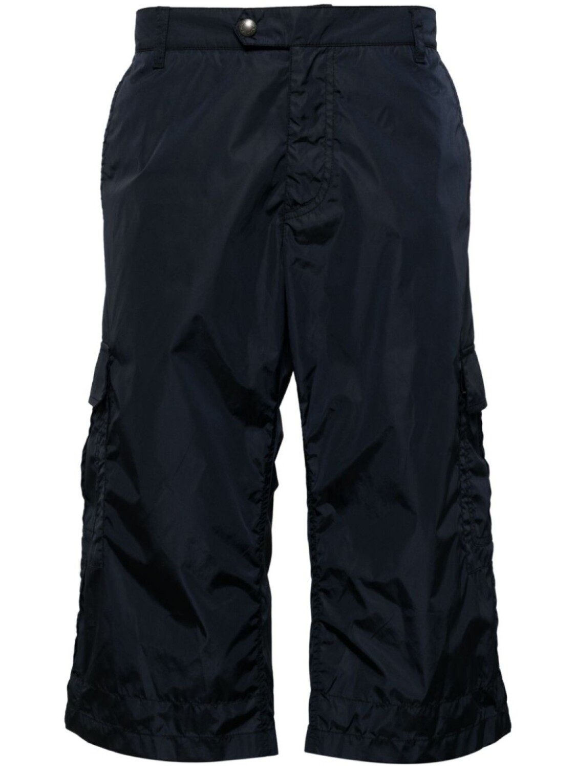 Prada шорты-бермуды с карманами карго, синий
Prada шорты-бермуды с карманами карго, синий