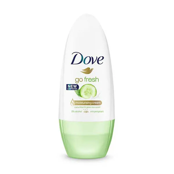 Шариковый дезодорант с огурцом и зеленым чаем Go Fresh Dove, 50 ml
Шариковый дезодорант с огурцом и зеленым чаем Go Fresh Dove, 50 ml