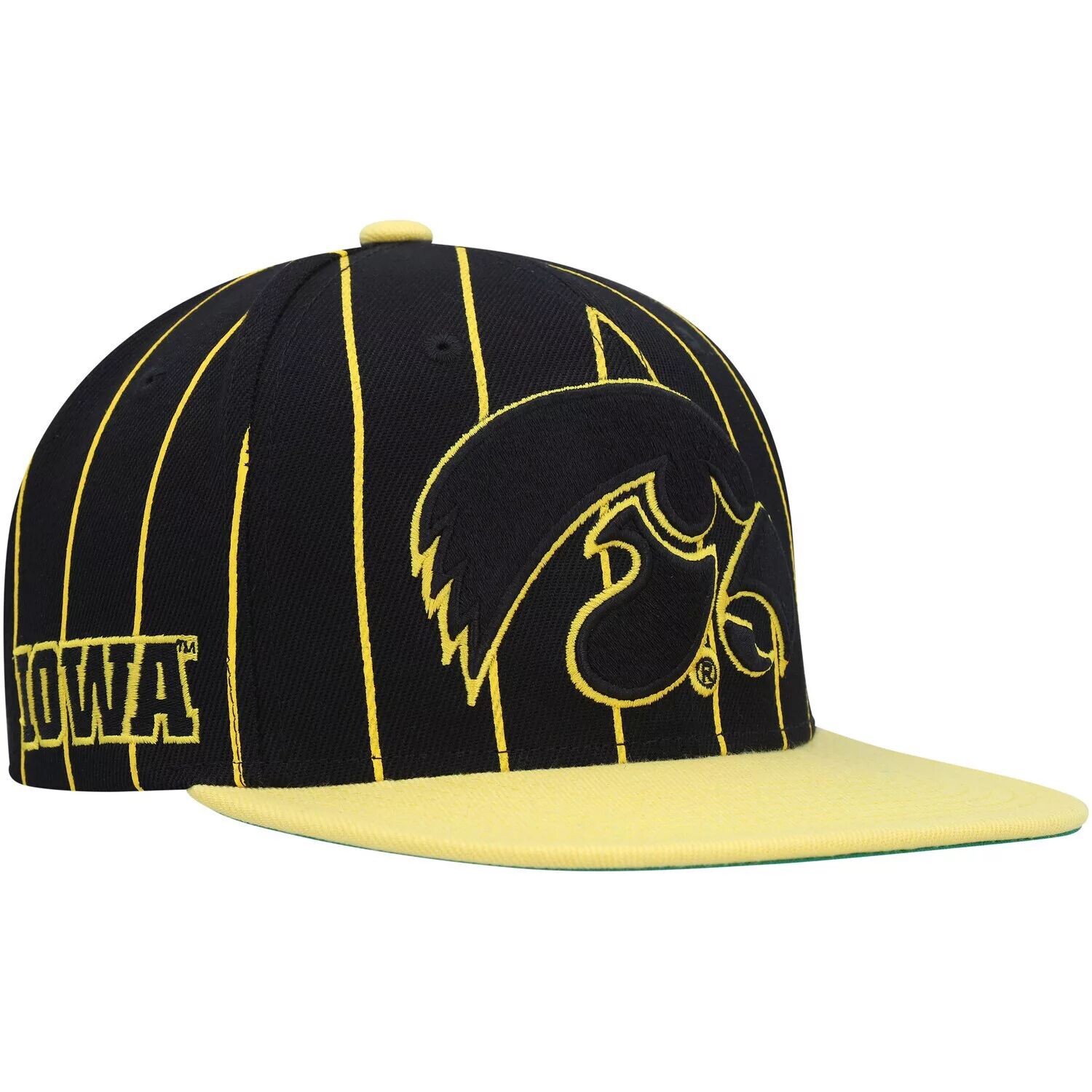 Мужская кепка с застежкой в тонкую полоску Mitchell & Ness Black Iowa Hawkeyes Team
Мужская кепка с застежкой в тонкую полоску Mitchell & Ness Black Iowa Hawkeyes Team