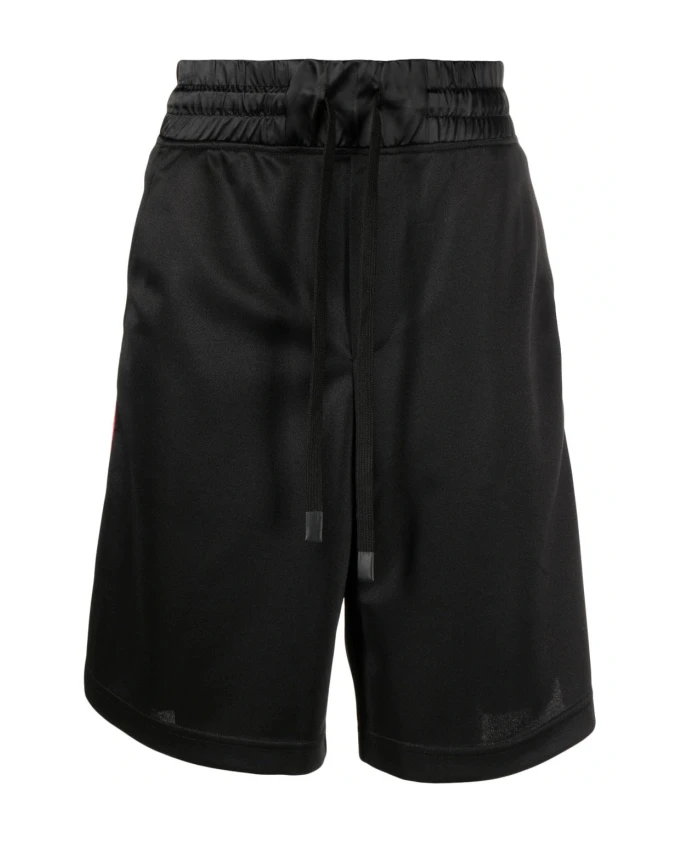 Шорты из полиэстера и нейлона с лентой с логотипом Versace Jeans Couture, черный
Шорты из полиэстера и нейлона с лентой с логотипом Versace Jeans Couture, черный