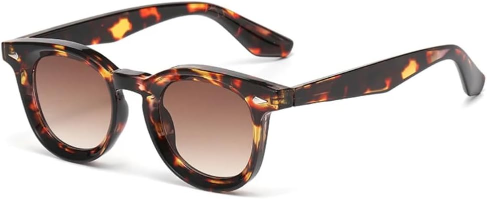 Модные овальные солнцезащитные очки для женщин в стиле ретро с заклепками, сине-зеленые, с защитой от УФ-излучения UV400, трендовые для мужчин HHZZYVY, Leopard Tea Gradient
Модные овальные солнцезащитные очки для женщин в стиле ретро с заклепками, сине-зеленые, с защитой от УФ-излучения UV400, трендовые для мужчин HHZZYVY, Leopard Tea Gradient