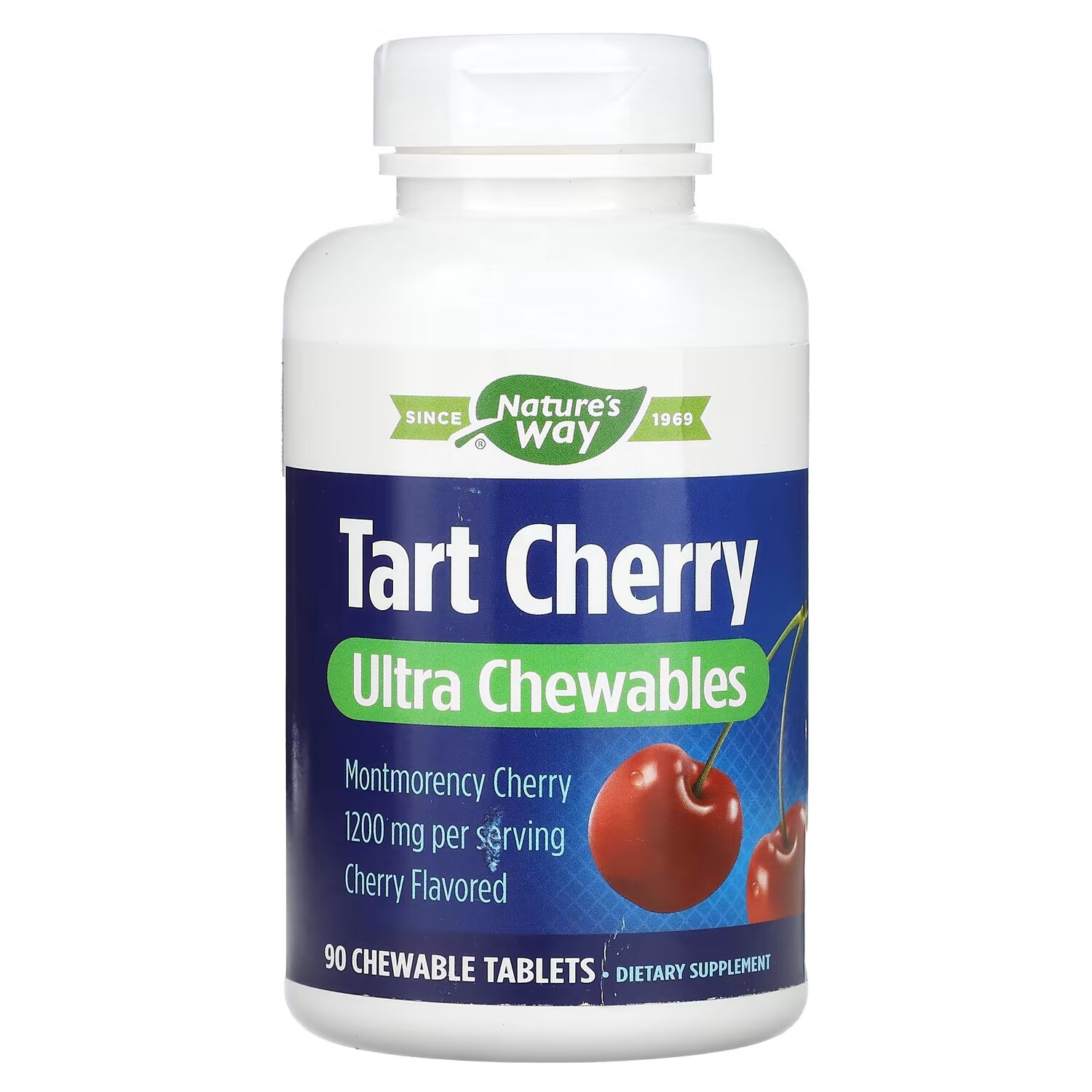 Добавка Nature's Way Tart Cherry Ultra Chewable Cherry 1200 мг, 90 таблеток (400 мг на таблетку)
Добавка Nature's Way Tart Cherry Ultra Chewable Cherry 1200 мг, 90 таблеток (400 мг на таблетку)
