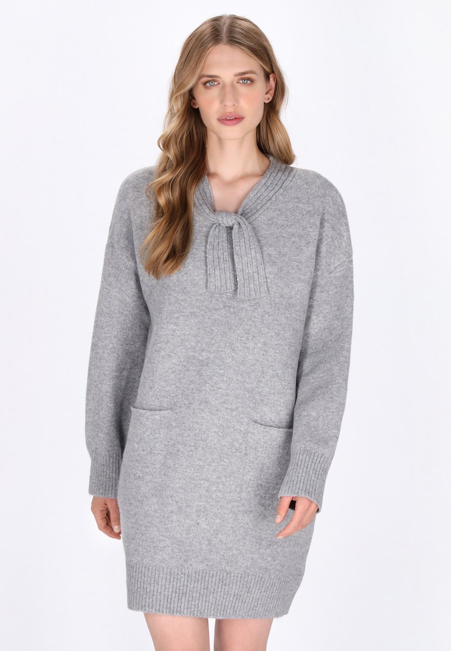 Платье DreiMaster Jumper dress, Grey Melange/Grey
Платье DreiMaster Jumper dress, Grey Melange/Grey