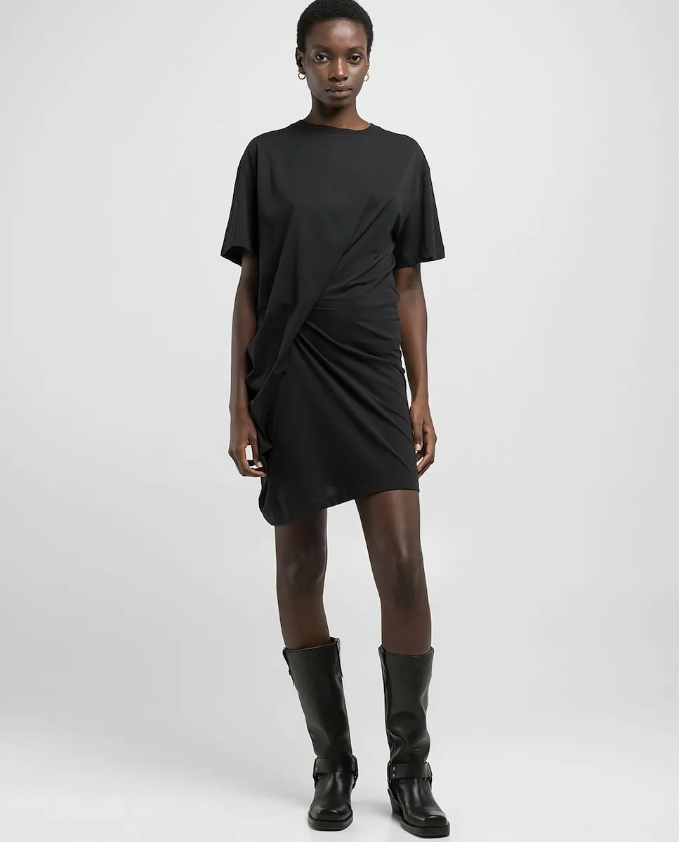 Короткое платье с регланными рукавами Replay, черный
Короткое платье с регланными рукавами Replay, черный