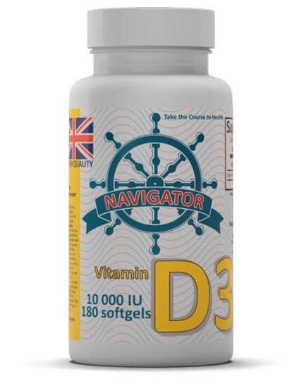 Navigator, Витамин D3 10000 МЕ - 180 капсул
Navigator, Витамин D3 10000 МЕ - 180 капсул