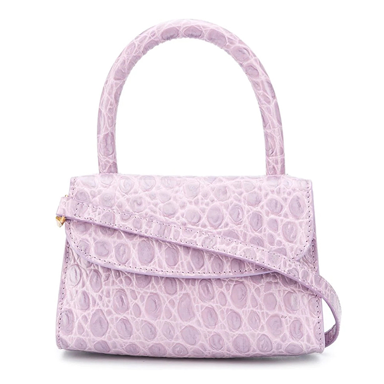 By Far Кожаная сумка через плечо кроко мини женская фиолетово-сиреневая
By Far Кожаная сумка через плечо кроко мини женская фиолетово-сиреневая