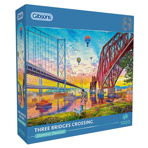 Пазлы Gibsons – Three Bridges Crossing – 1000 Piece Jigsaw Puzzle
Пазлы Gibsons – Three Bridges Crossing – 1000 Piece Jigsaw Puzzle