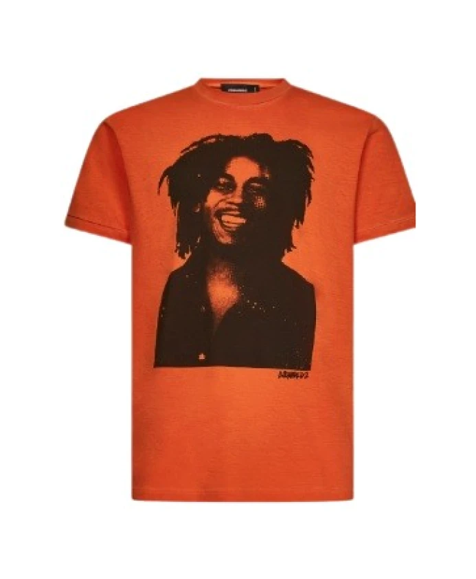 Повседневная хлопковая футболка Dsquared2, оранжевый
Повседневная хлопковая футболка Dsquared2, оранжевый
