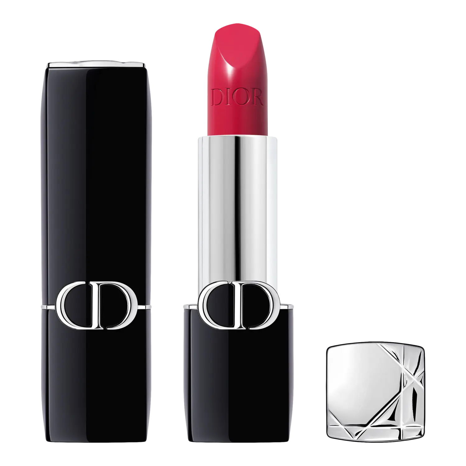 Помада Rouge Dior, 766 Rose Harpers (a magenta pink - satin)
Помада Rouge Dior, 766 Rose Harpers (a magenta pink - satin)