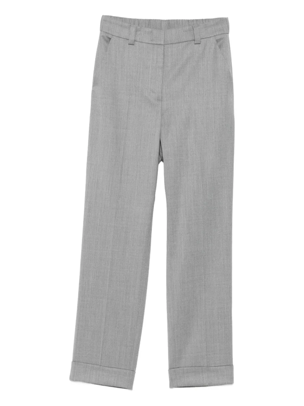 Прямые брюки с манжетами Peserico, серый
Прямые брюки с манжетами Peserico, серый