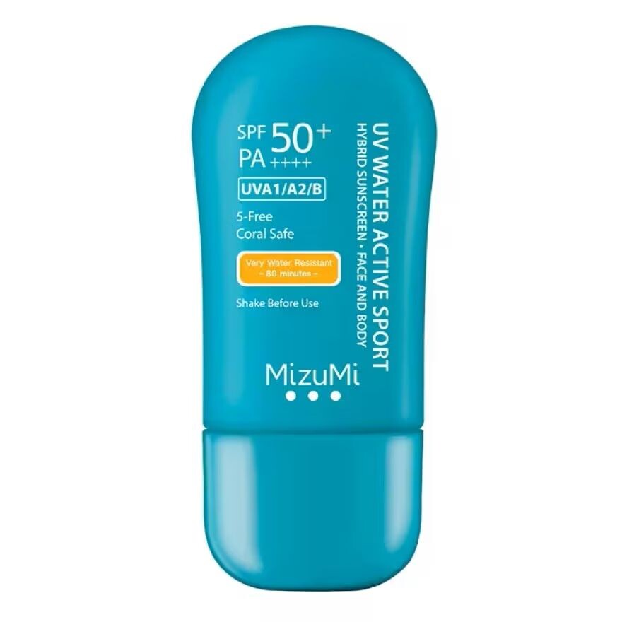 Mizumi MizuMi UV Water Active Sport Солнцезащитный крем для лица и тела SPF50+ PA++++ 40 г, Blue
Mizumi MizuMi UV Water Active Sport Солнцезащитный крем для лица и тела SPF50+ PA++++ 40 г, Blue