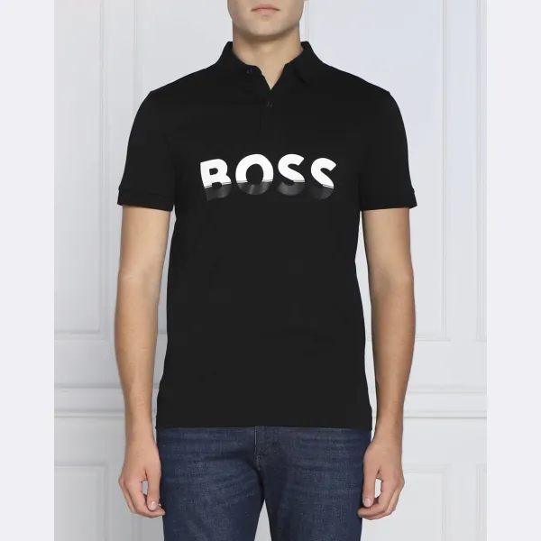 Рубашка-Поло Pavel классического кроя Boss, черный
Рубашка-Поло Pavel классического кроя Boss, черный