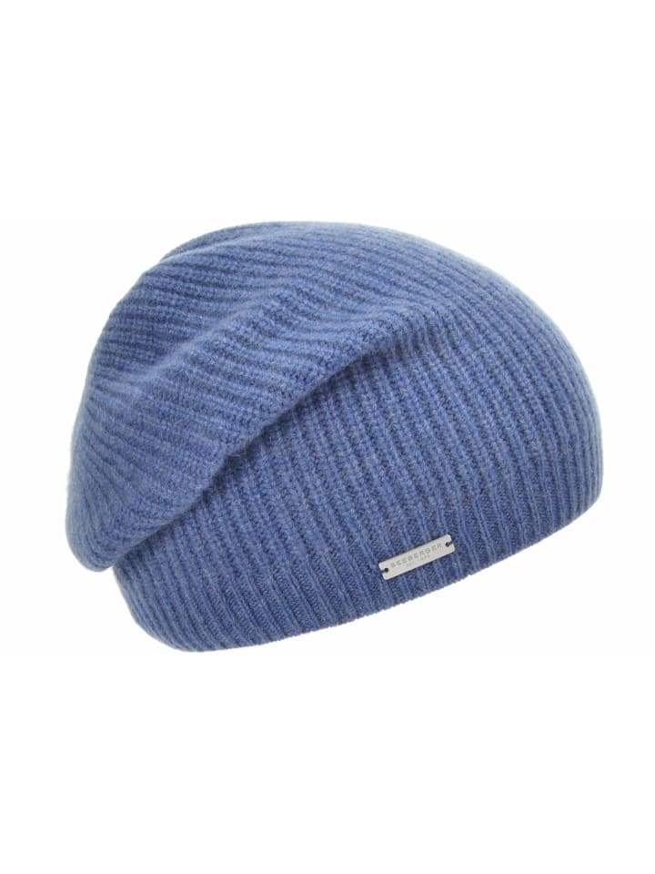 вязаная шапка синего цвета Seeberger
вязаная шапка синего цвета Seeberger