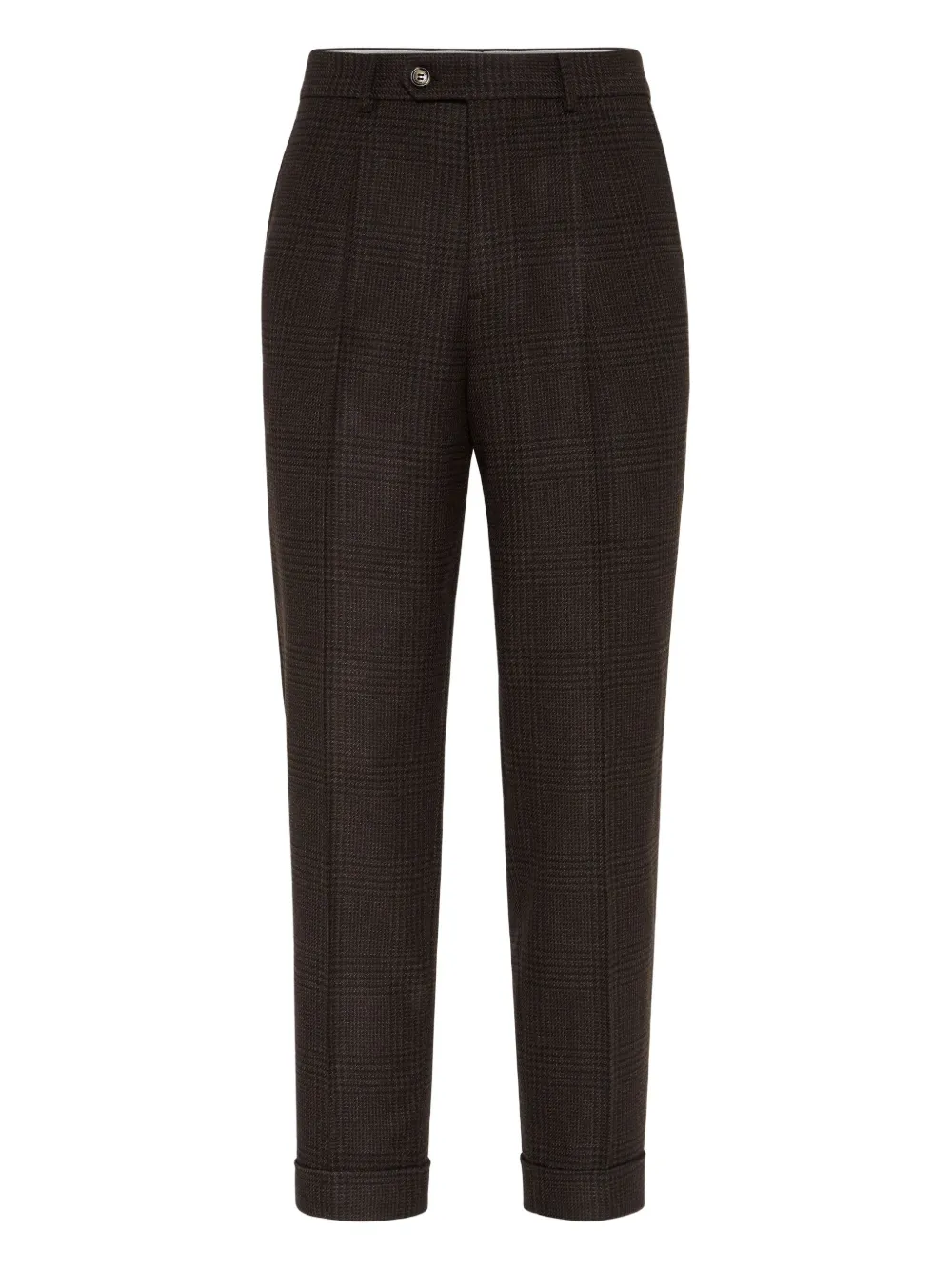 Брюки со складками Brunello Cucinelli, коричневый 
Брюки со складками Brunello Cucinelli, коричневый