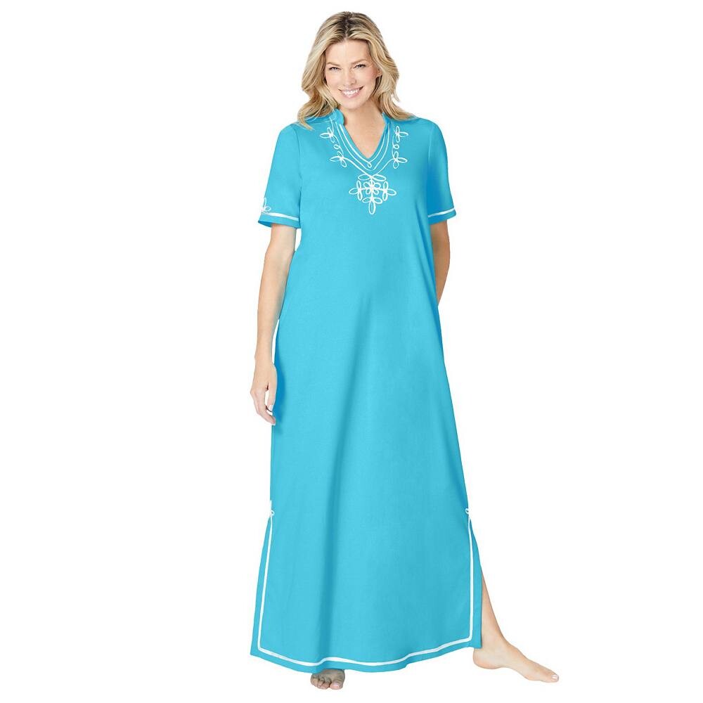 Женский вязаный шезлонг размера плюс с украшением только первой необходимости Only Necessities, цвет Caribbean Blue
Женский вязаный шезлонг размера плюс с украшением только первой необходимости Only Necessities, цвет Caribbean Blue