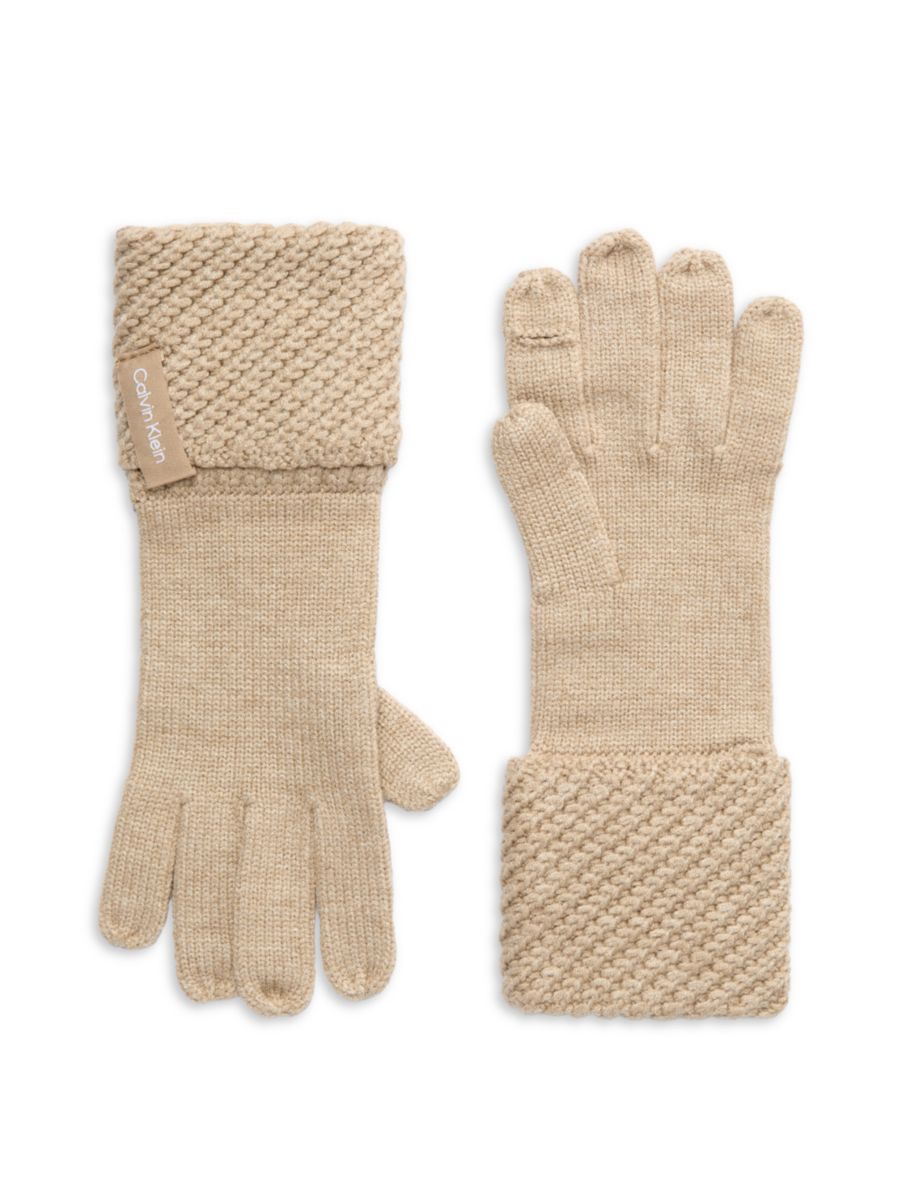 Вязаные длинные перчатки Calvin Klein, бежевый
Вязаные длинные перчатки Calvin Klein, бежевый