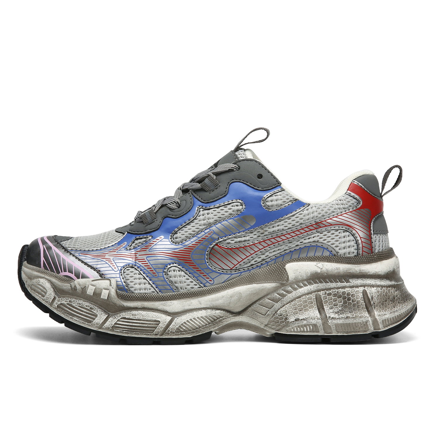 TEPOR Амортизирующие нескользящие износостойкие низкие массивные кроссовки унисекс Lightning Blue, цвет Lightning Blue
TEPOR Амортизирующие нескользящие износостойкие низкие массивные кроссовки унисекс Lightning Blue, цвет Lightning Blue