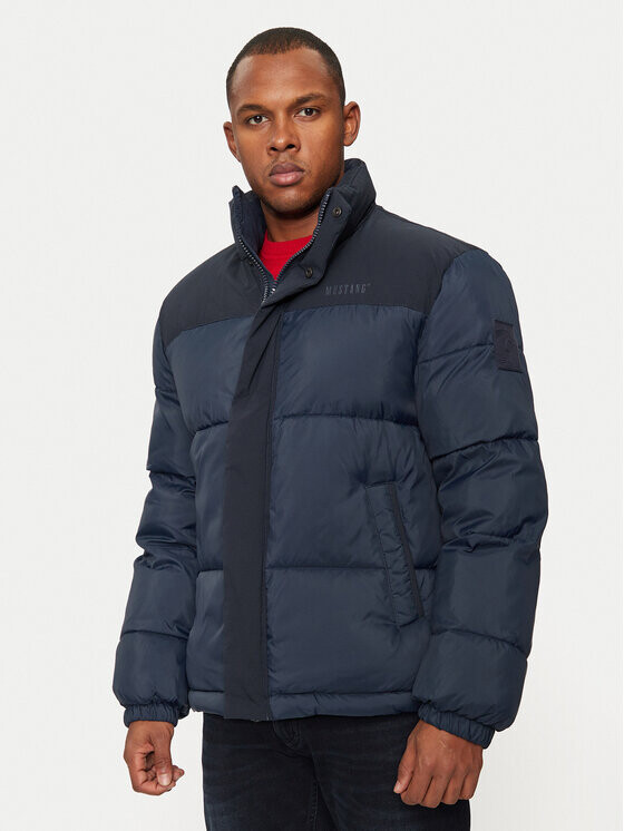 Пуховик стандартного кроя Mustang, синий
Пуховик стандартного кроя Mustang, синий
