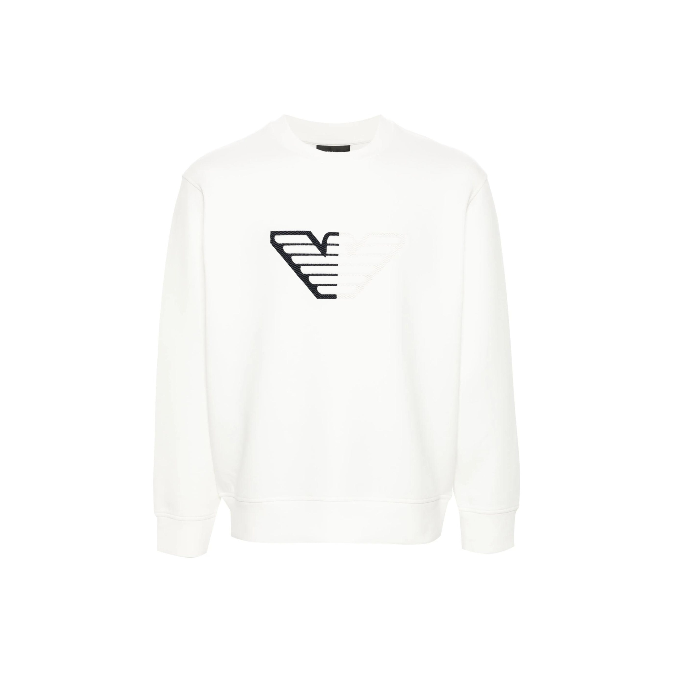 Свитшот Double Jersey с аппликацией Eagle EMPORIO ARMANI, белый
Свитшот Double Jersey с аппликацией Eagle EMPORIO ARMANI, белый