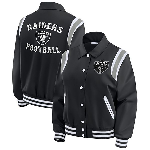 Женская черная куртка-варенка Las Vegas Raiders Wear By Erin Andrews
Женская черная куртка-варенка Las Vegas Raiders Wear By Erin Andrews