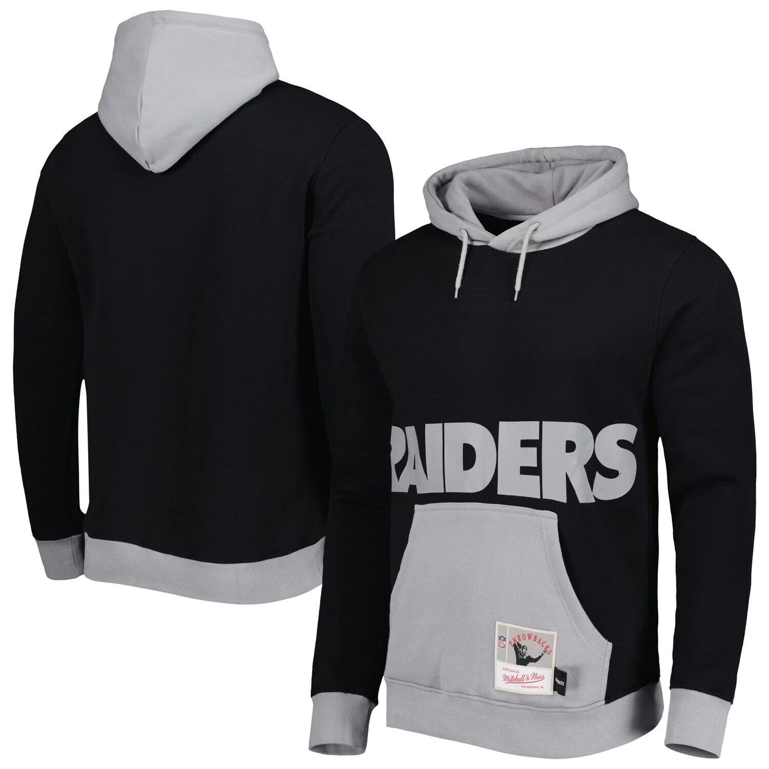 Мужской черный пуловер с капюшоном Mitchell & Ness Las Vegas Raiders Big Face 5.0
Мужской черный пуловер с капюшоном Mitchell & Ness Las Vegas Raiders Big Face 5.0