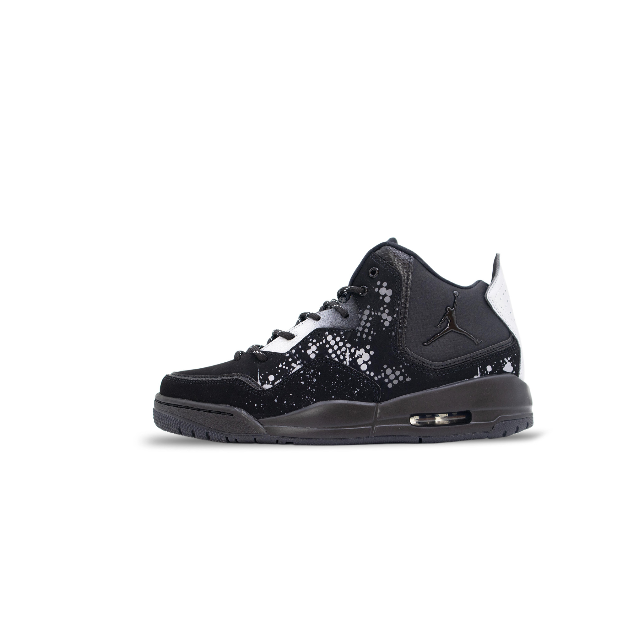 Jordan Кроссовки баскетбольные Courtside 23 Vintage мужские Mid top Black Silver
Jordan Кроссовки баскетбольные Courtside 23 Vintage мужские Mid top Black Silver