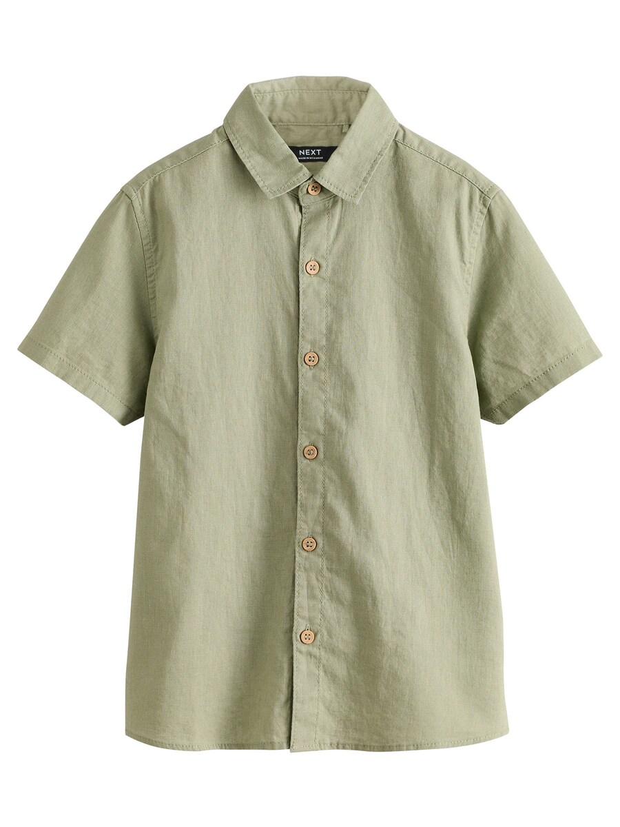 Рубашка на пуговицах Comfort fit Next, оливковый
Рубашка на пуговицах Comfort fit Next, оливковый