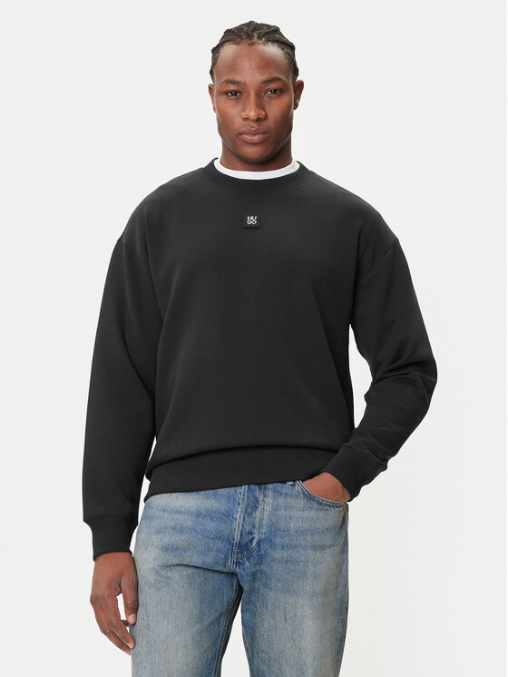 Свитшот relaxed fit Dettil 50533689 Hugo, чёрный
Свитшот relaxed fit Dettil 50533689 Hugo, чёрный