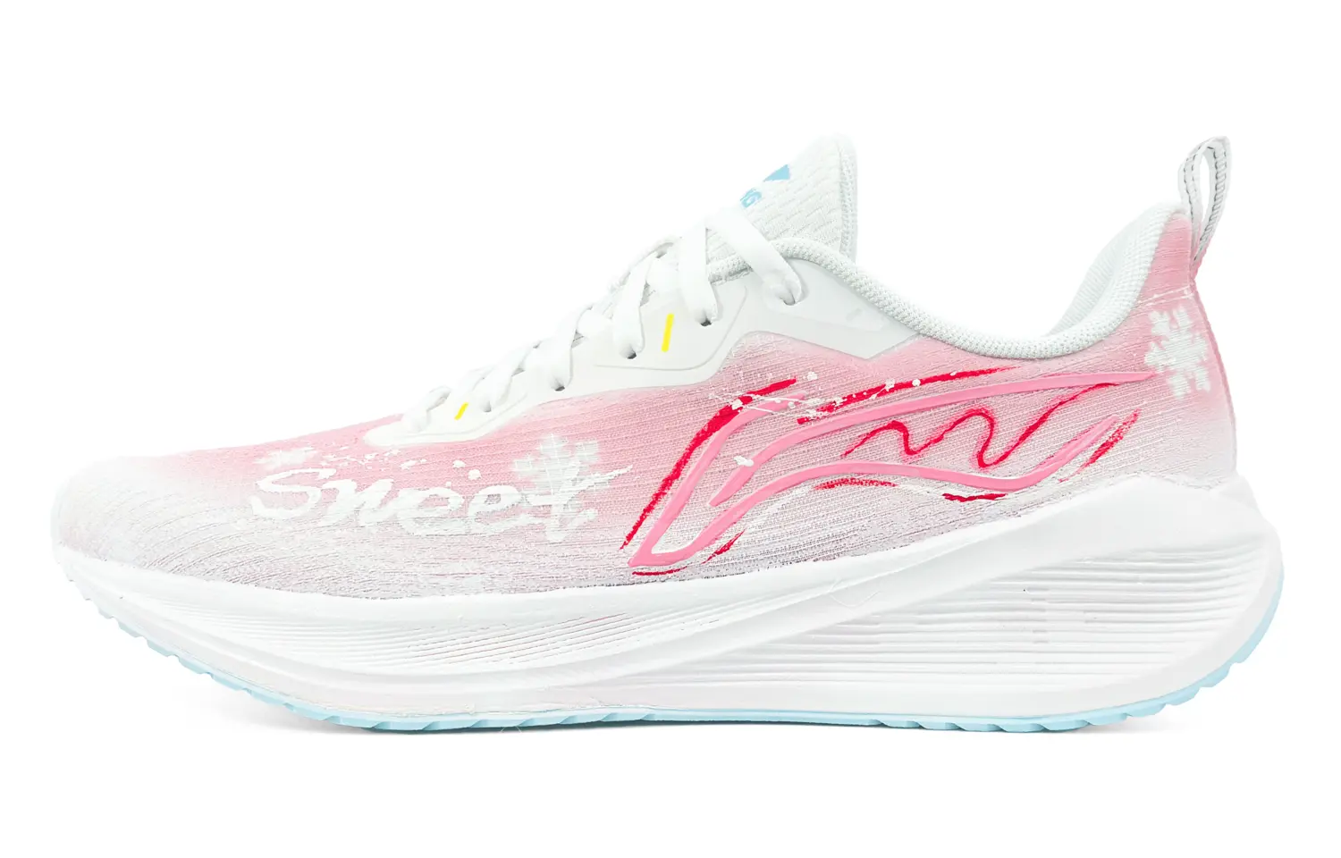 LINING Беговые кроссовки Wuyue мужские низкие белые/розовые
LINING Беговые кроссовки Wuyue мужские низкие белые/розовые