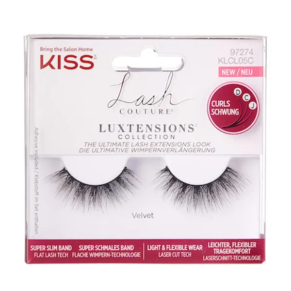 Многоразовые накладные ресницы Lash Couture Luxtensions Kiss, цвет velvet
Многоразовые накладные ресницы Lash Couture Luxtensions Kiss, цвет velvet