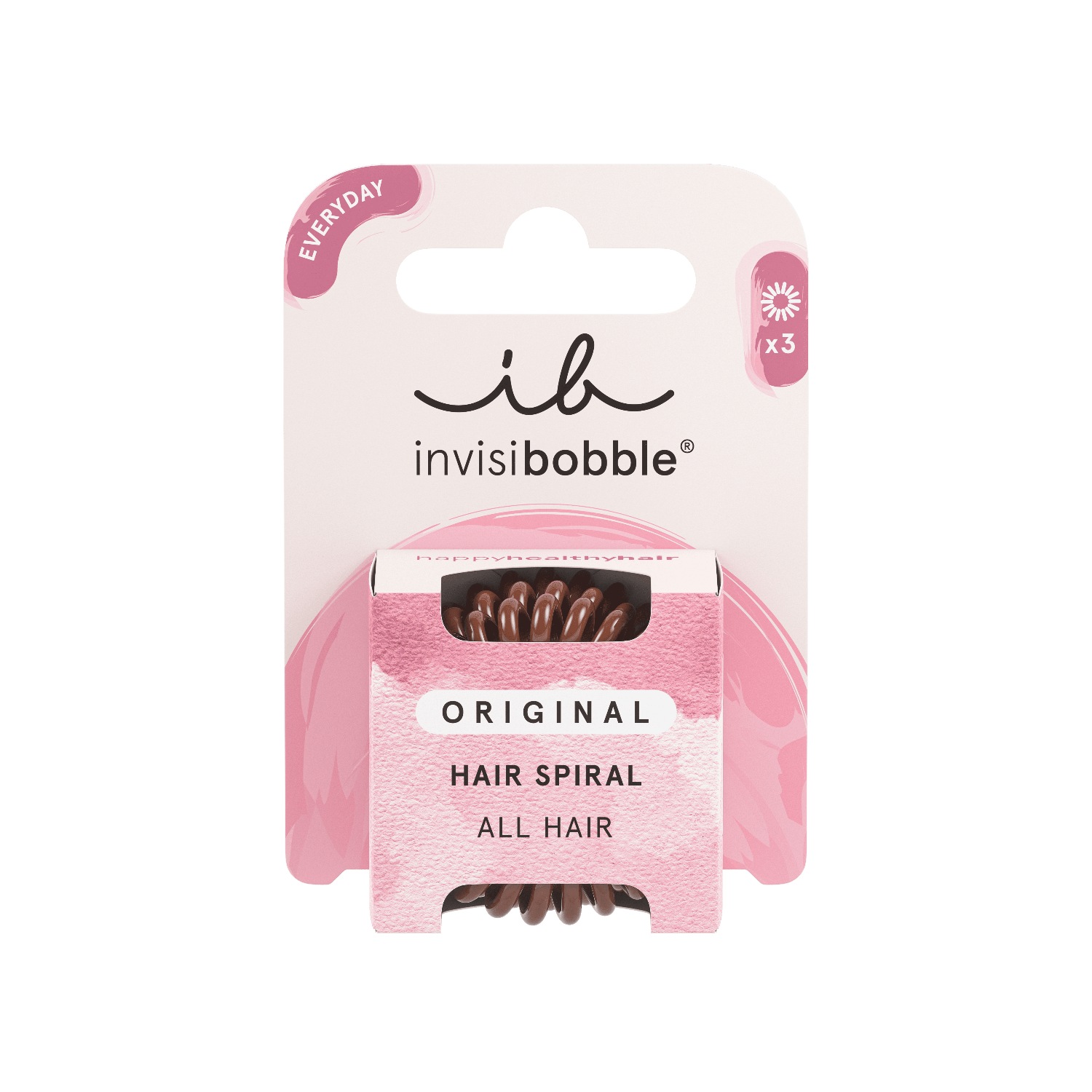 Резинка для волос everyday pretzel brown Invisibobble, количество 3 шт.
Резинка для волос everyday pretzel brown Invisibobble, количество 3 шт.