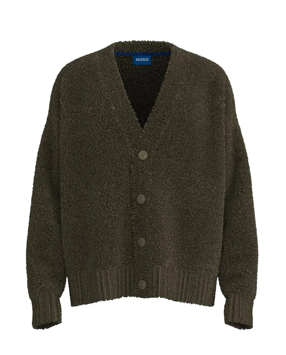 Мужской кардиган с длинным рукавом Hugo, зеленый
Мужской кардиган с длинным рукавом Hugo, зеленый