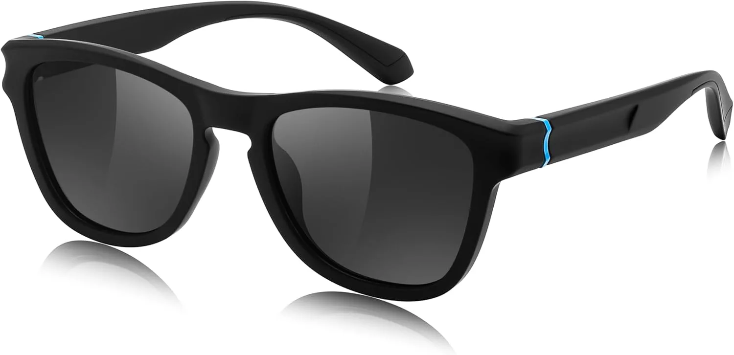 Солнцезащитные очки FEISEDY в винтажном стиле с поляризацией для женщин и мужчин, классическая квадратная оправа TR, дизайнерские очки B0176, Black & Grey
Солнцезащитные очки FEISEDY в винтажном стиле с поляризацией для женщин и мужчин, классическая квадратная оправа TR, дизайнерские очки B0176, Black & Grey