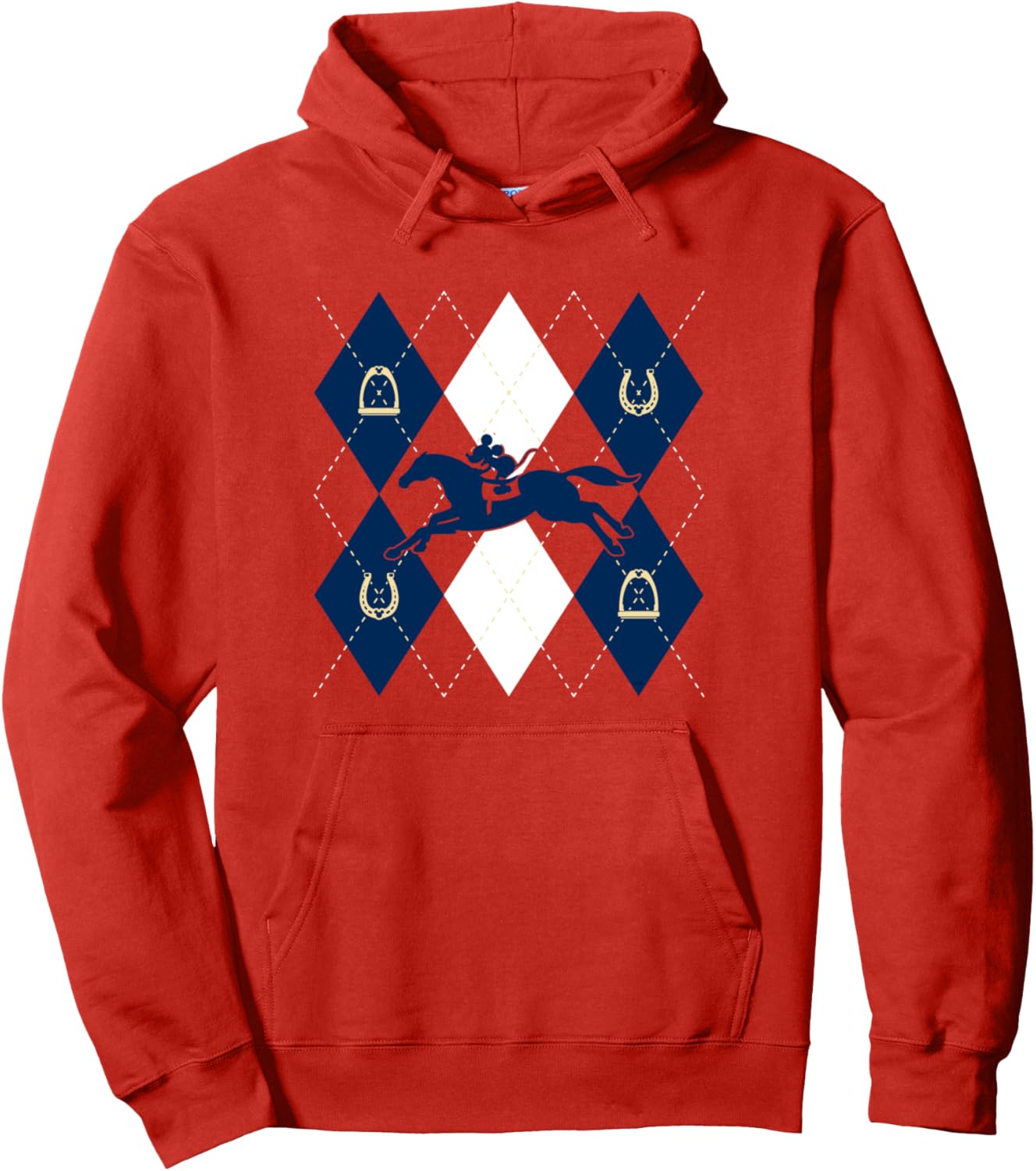 Худи с силуэтом Микки Мауса в костюме на скачках в стиле аргайл от Disney, красный
Худи с силуэтом Микки Мауса в костюме на скачках в стиле аргайл от Disney, красный