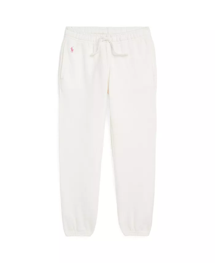 Детские и для маленьких девочек флисовые джоггеры Polo Ralph Lauren, белый
Детские и для маленьких девочек флисовые джоггеры Polo Ralph Lauren, белый